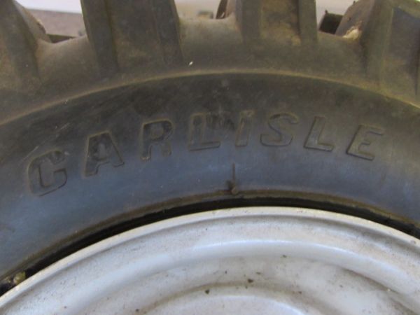 PAIR OF CARLISLE TIRES