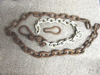 HARD TO FIND HEAVY DUTY IRON SHIP CHAINS WITH HUGE LINKS!