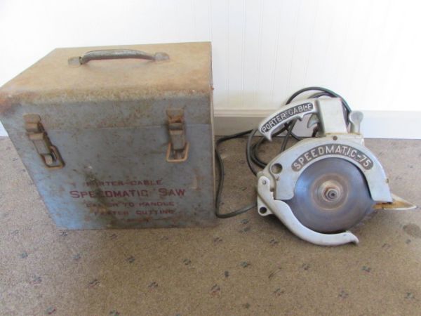 PORTER CABLE SPEEDMATIC SKILL SAW 