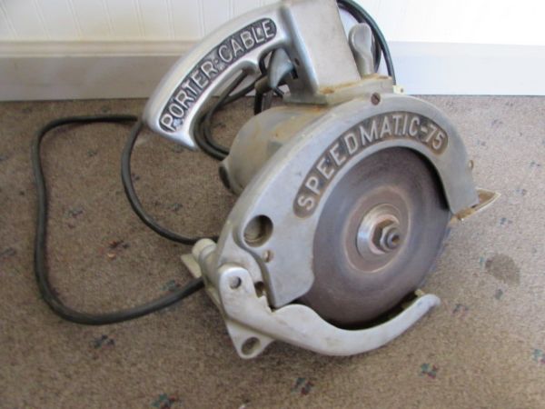 PORTER CABLE SPEEDMATIC SKILL SAW 