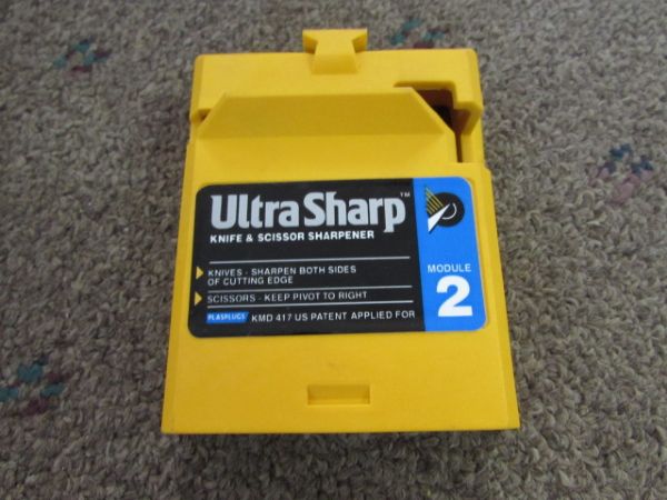 ULTRA SHARP HSS DRILL SHARPENER & KNIFE & SCISSOR SHARPENER