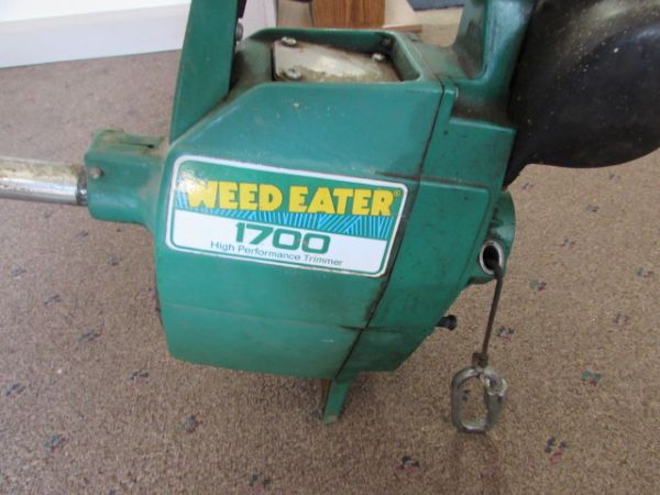 WEED EATER 1700 & BLACK & DECKER ELECTRIC EDGER TRIMMER