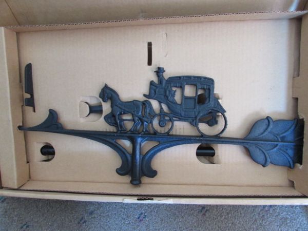 OLD NEW STOCK HORSE & BUGGY WEATHER VANE