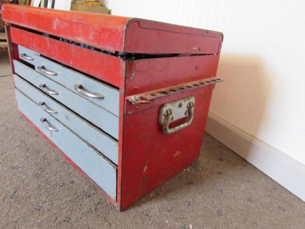 METAL 6 DRAWER TOOL CHEST LOADED WITH TOOLS