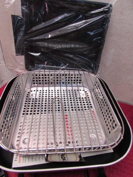 MORE NEW APPLIANCES FOR YOU!  ELECTRIC BROILER SKILLET, GT EXPRESS, LG GLASS BOWL