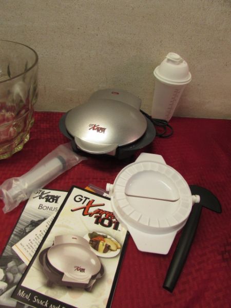 MORE NEW APPLIANCES FOR YOU!  ELECTRIC BROILER SKILLET, GT EXPRESS, LG GLASS BOWL