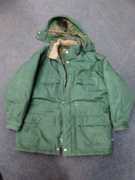 MEN'S XL HEAVY FLANNEL LINED JACKET