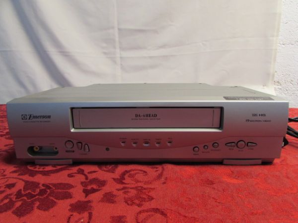 EMERSON DA-4 HEAD VIDEO CASSETTE RECORDER/VCR