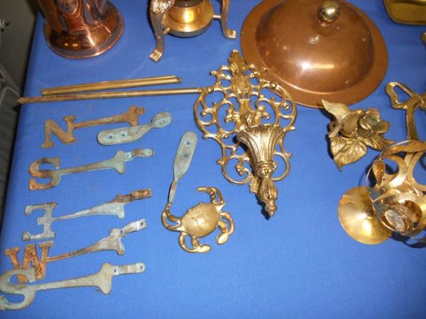 Stunning brass and copper lot.