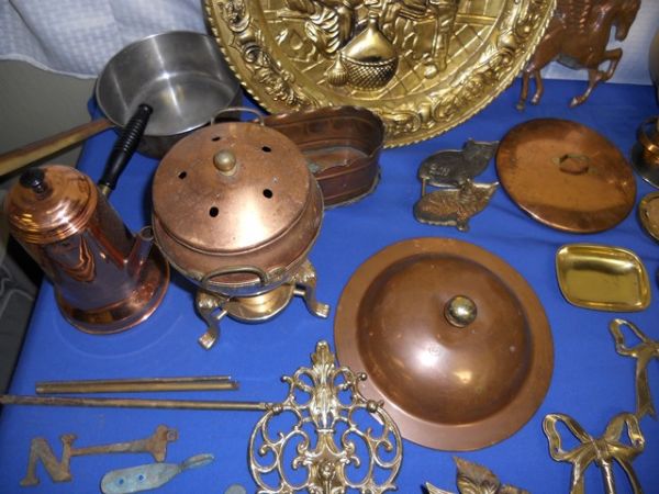 Stunning brass and copper lot.