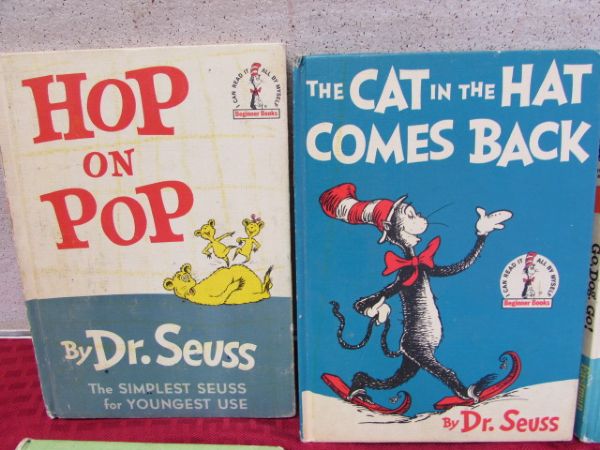 SEVEN BEGINNER BOOKS - DR. SEUSS, Berenstatin Bears & others.