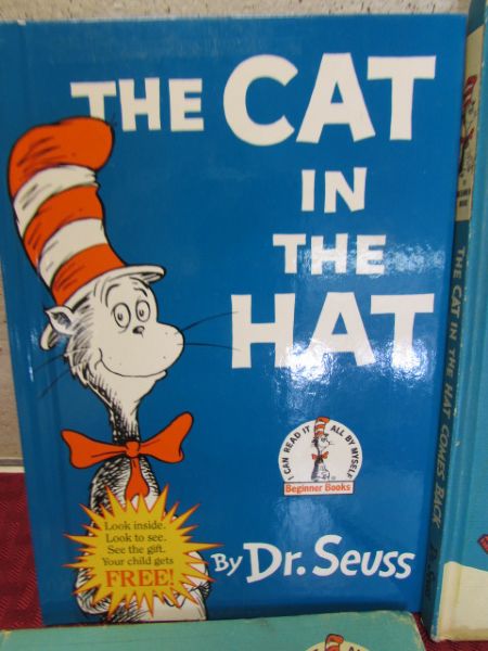 SEVEN BEGINNER BOOKS - DR. SEUSS, Berenstatin Bears & others.