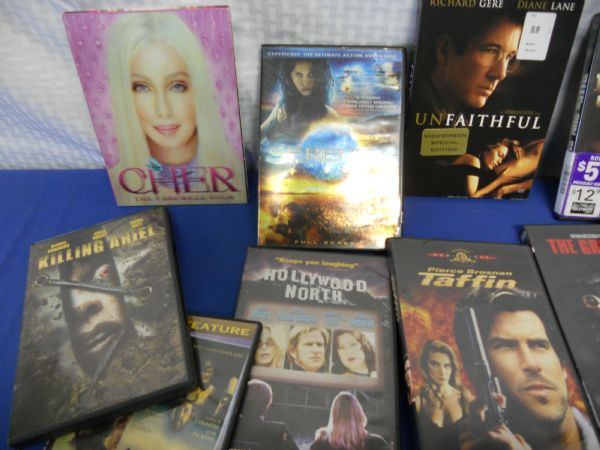 FANASTIC SELECTION OF DVD MOVIES