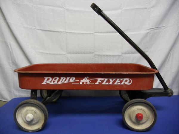 A QUALITY 24 RADIO FLYER WAGON.