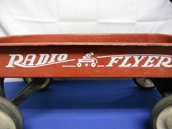 A QUALITY 24 RADIO FLYER WAGON.