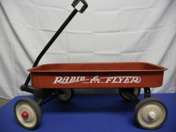 A QUALITY 24 RADIO FLYER WAGON.