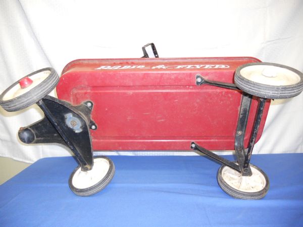 A QUALITY 24 RADIO FLYER WAGON.