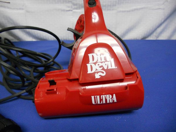 SLIGHTLY USED DIRT DEVIL VACCUM.