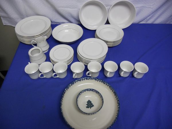 CLASSY GOLD GILTED DINNER SET