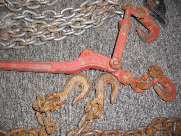 A RUGGED LOT OF CHAINS