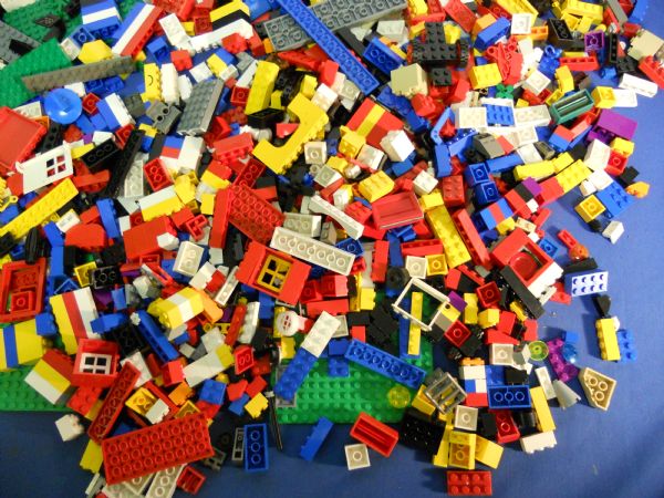 6 LBS. OF OLD LEGO'S