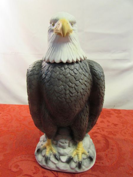 ANHEUSER-BUSCH BALD EAGLE CHARACTER STEIN