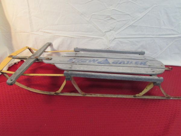 THE FAVORITE - FLEXIBLE FLYER SNOW SLED!!