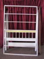 FULL SIZE WHITE CANOPY BED