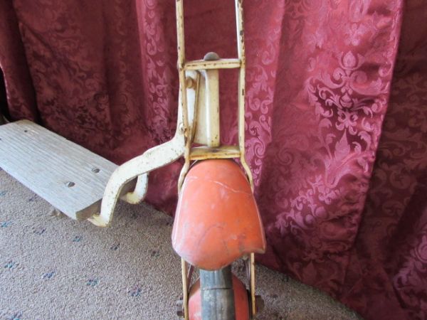 VINTAGE HAMILTON GREYHOUND PUSH SCOOTER