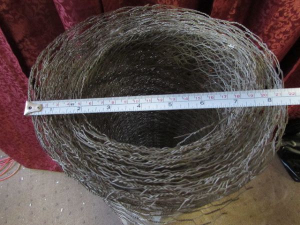 ROLL OF 4' WIDE CHICKEN WIRE