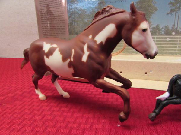 BREYER NO. 54 WAHOO KING WITH CALF  GIFT SET