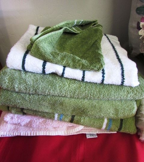 THE LINEN CLOSET-TOWELS, THROW BLANKETS, SHEETS, PILLOWS, A SNUGGIE & . . . 