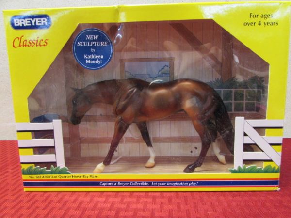 BREYER CLASSIC SIZE AMERICAN QUARTER HORSE MARE