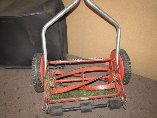 ECO FRIENDLY PUSH REEL LAWN MOWER FROM GREAT STATES CORPORATION