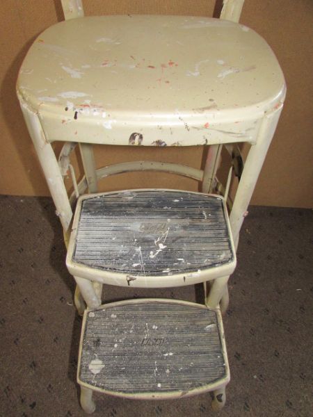 RETRO COSCO STEP STOOL