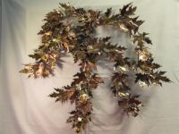 STUNNING COPPER MAPLE LEAF WALL HANGING