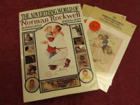FABULOUS NOSTALGIC NORMAN ROCKWELL COFFEE TABLE BOOK & PRINTS