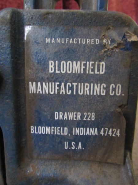 BLOOMFIELD MANUFACTURING HI-LIFT JACK