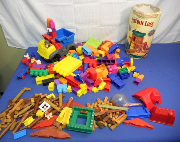 LEGO'S AND LINCOLN LOGS