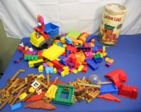 LEGOS AND LINCOLN LOGS