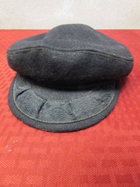 VINTAGE AEGEAN WOOL FISHERMAN'S CAP - MADE IN GREECE