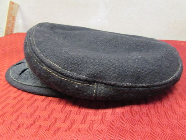 VINTAGE AEGEAN WOOL FISHERMAN'S CAP - MADE IN GREECE