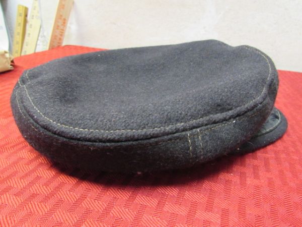 VINTAGE AEGEAN WOOL FISHERMAN'S CAP - MADE IN GREECE