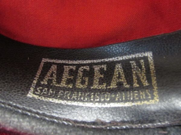 VINTAGE AEGEAN WOOL FISHERMAN'S CAP - MADE IN GREECE