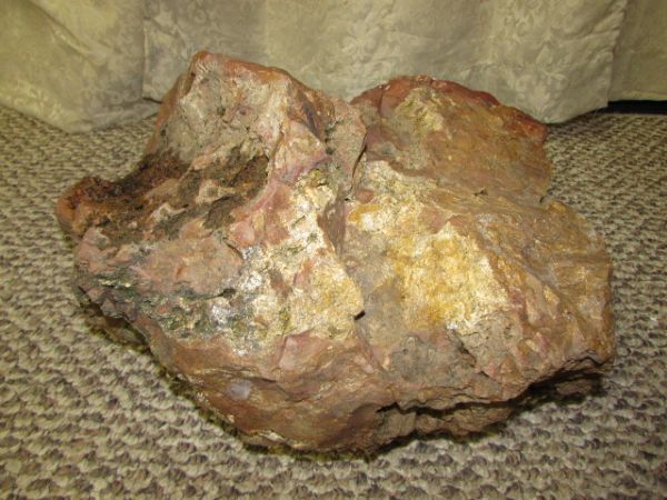 CALIFORNIA COASTAL JASPER  THIS IS A VERY LARGE ROCK -GARDEN OR LAPIDARY