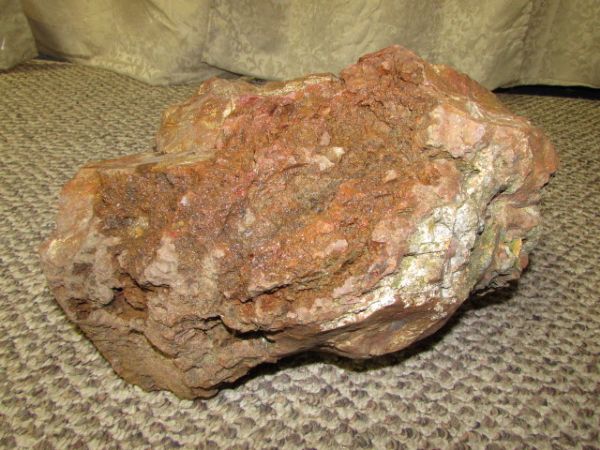 CALIFORNIA COASTAL JASPER  THIS IS A VERY LARGE ROCK -GARDEN OR LAPIDARY