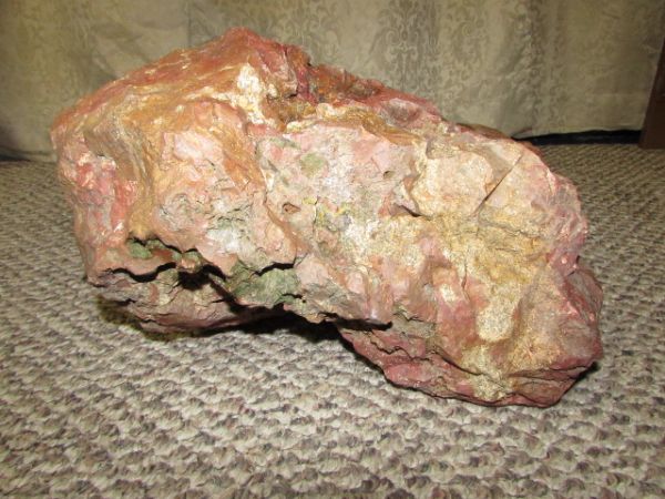 CALIFORNIA COASTAL JASPER  THIS IS A VERY LARGE ROCK -GARDEN OR LAPIDARY