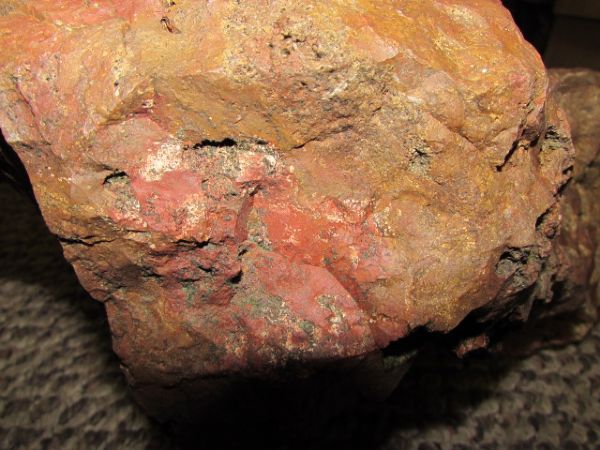 CALIFORNIA COASTAL JASPER  THIS IS A VERY LARGE ROCK -GARDEN OR LAPIDARY