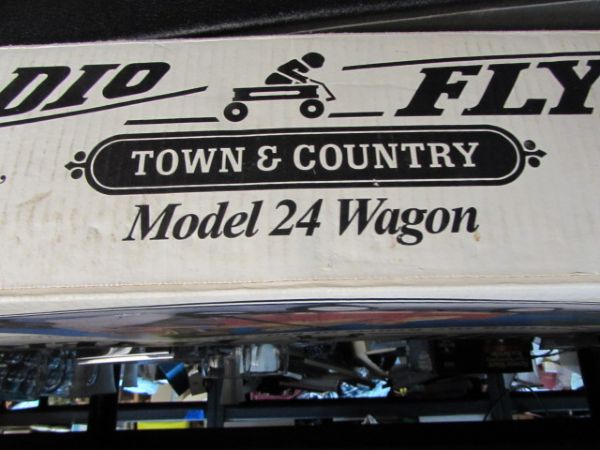 WOW! VINTAGE RADIO FLYER MODEL 24 TOWN & COUNTRY WAGON NEW IN BOX!!