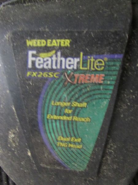 WEED EATER FEATHER-LITE STRING TRIMMER